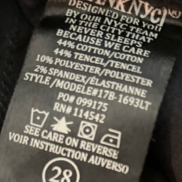 BLANK NYC size 28 women’s black pants - Picture 3 of 5